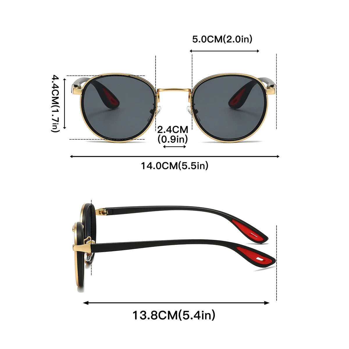 Lunettes de soleil luxueuses