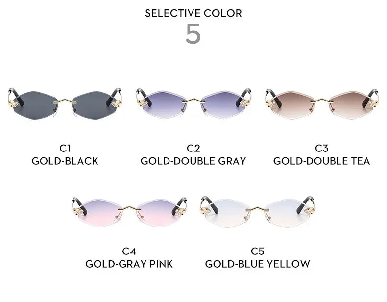 Lunettes de soleil luxueuses