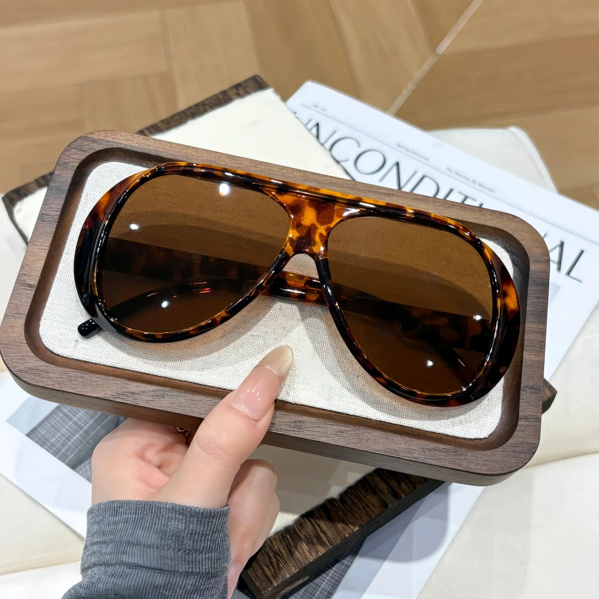 Lunettes de soleil luxueuses