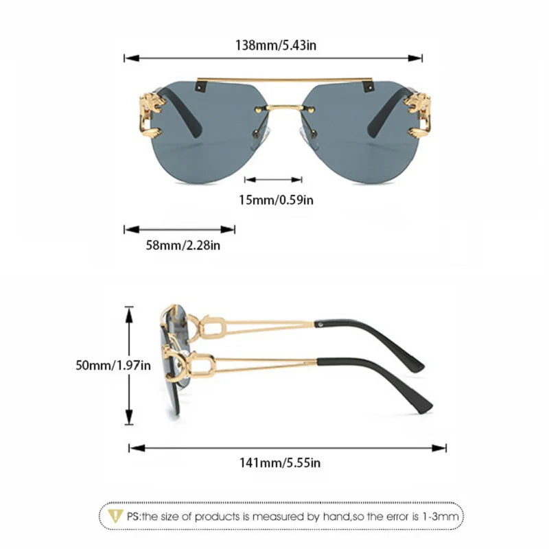 Lunettes de soleil luxueuses pour femme
