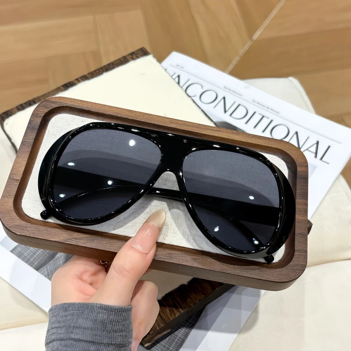 Lunettes de soleil luxueuses