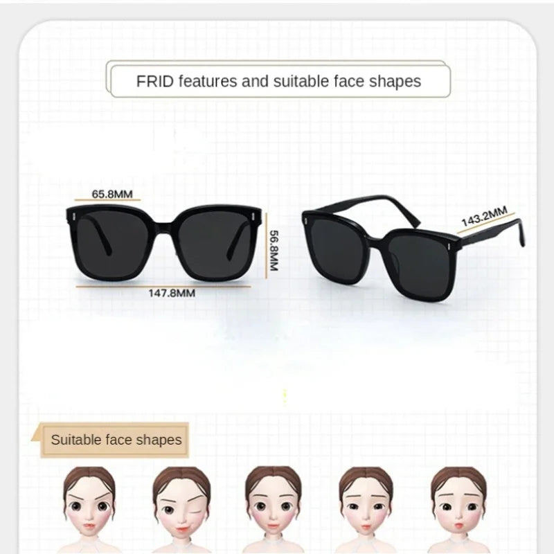 Lunettes de soleil luxueuses