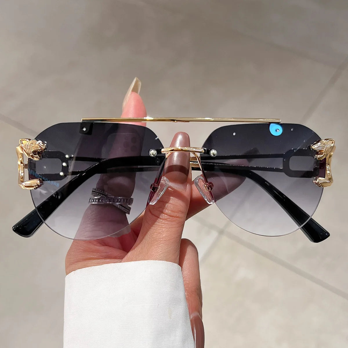 Lunettes de soleil luxueuses pour femme
