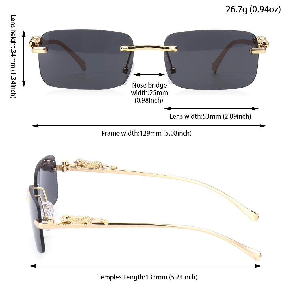 Lunettes de soleil luxueuses pour femme