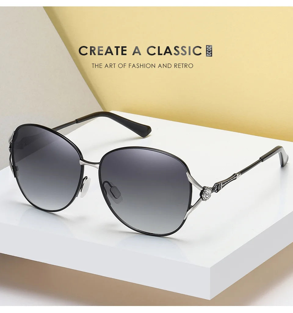 Lunettes de soleil luxueuses pour femme