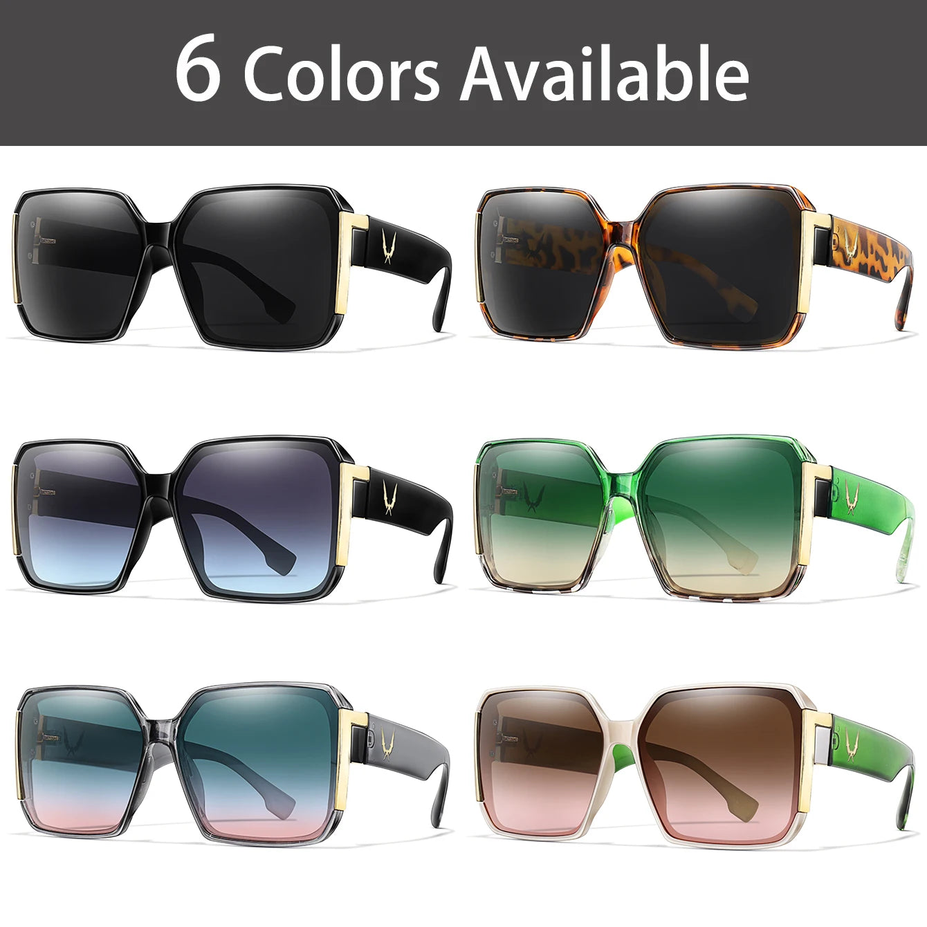 Lunettes de soleil luxueuses