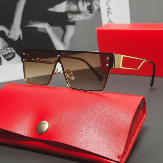 Lunettes de soleil Vintage luxueuses femme