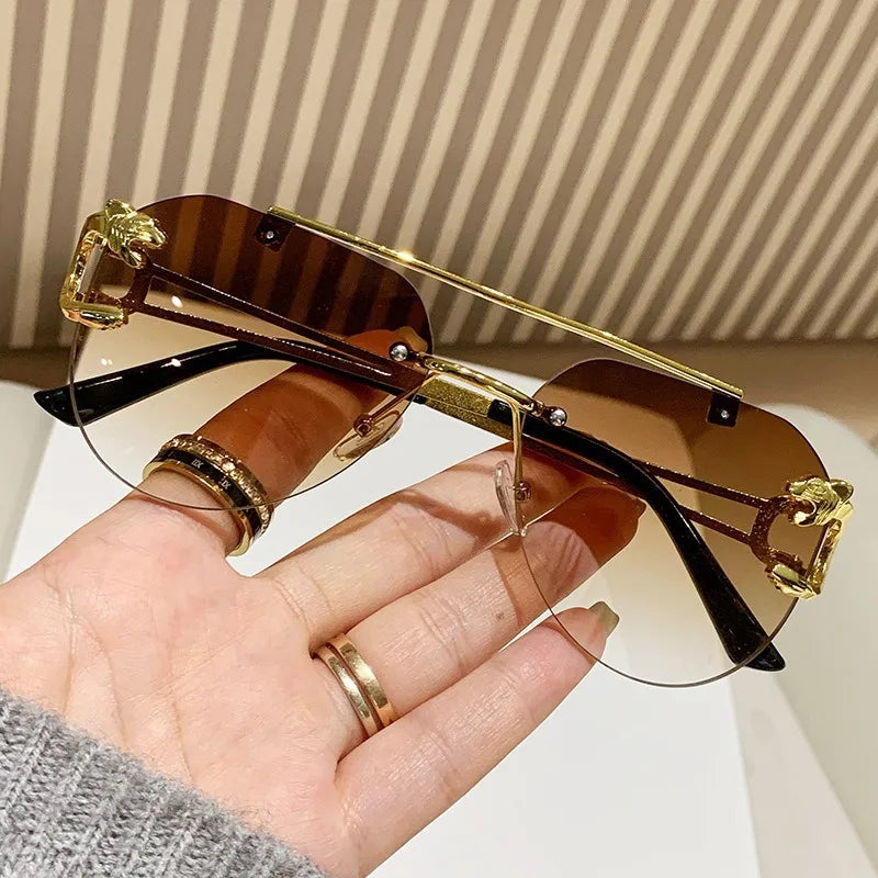 Lunettes de soleil luxueuses pour femme