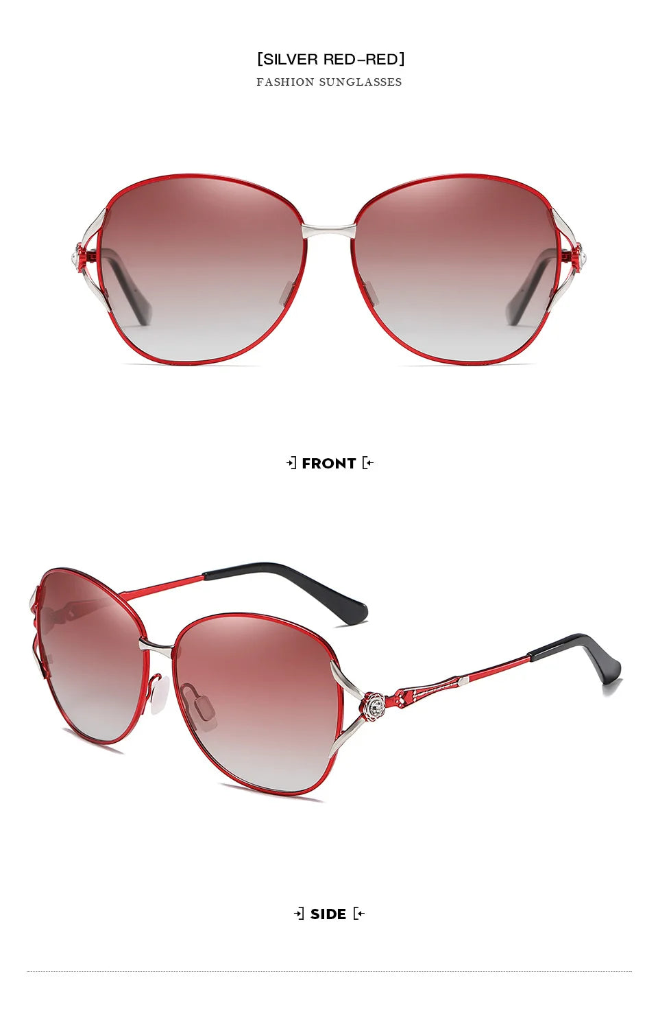 Lunettes de soleil luxueuses pour femme