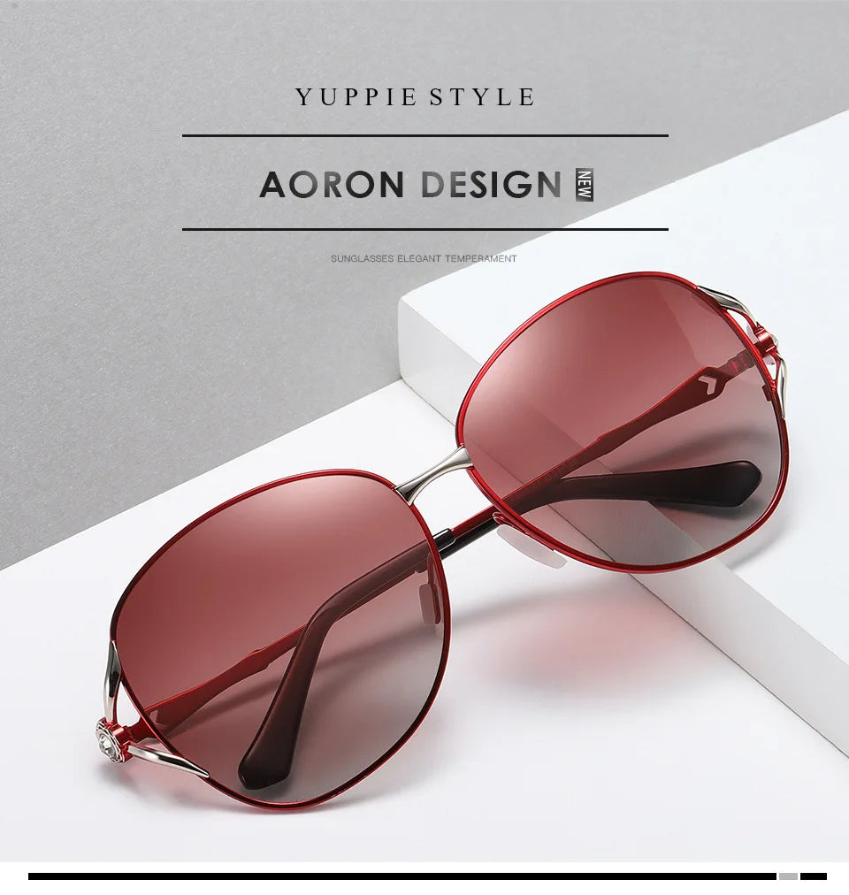 Lunettes de soleil luxueuses pour femme