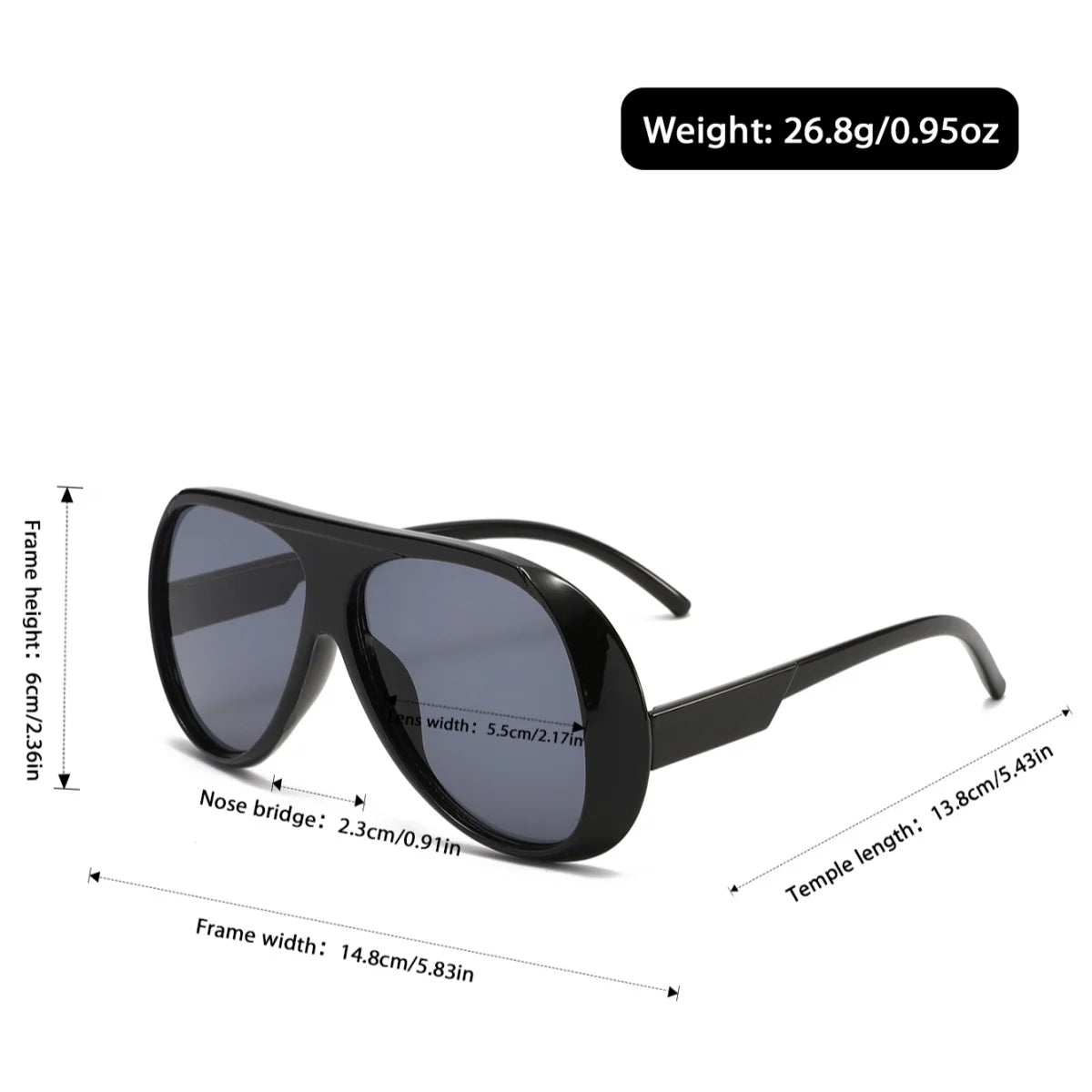 Lunettes de soleil luxueuses